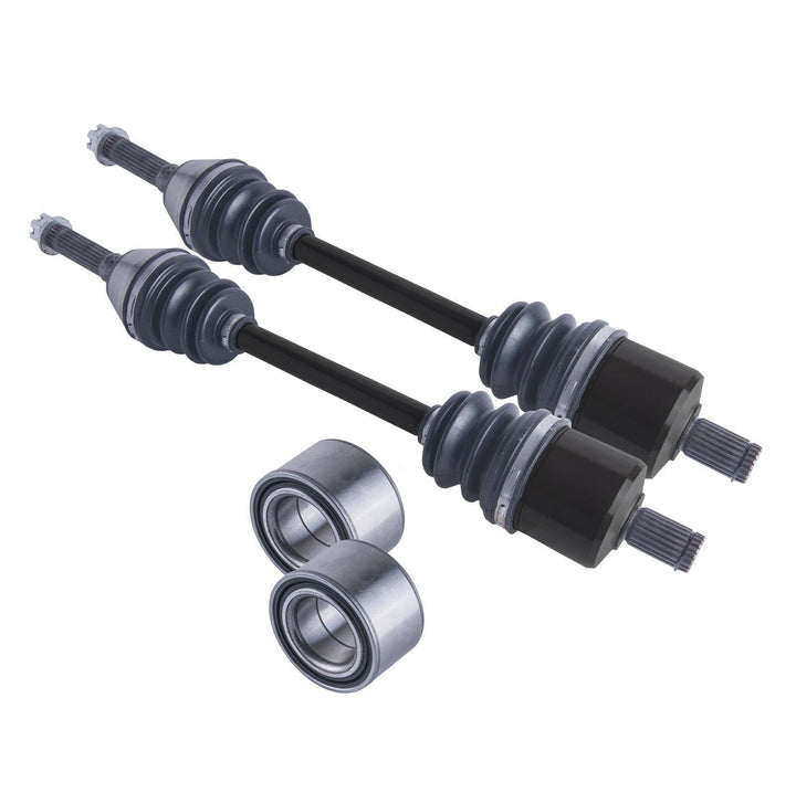 Polaris Sportsman Front Cv Axles & Wheel Bearings Set