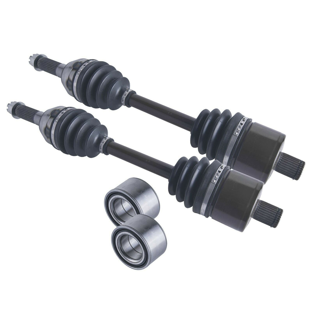 Polaris Sportsman 570 Middle Cv Axles & Wheel Bearings Set
