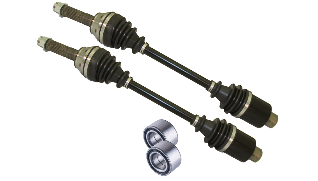 Polaris Ranger 6X6 700 800 Mid Axles and Wheel Bearing Set 2009 - 2017 - image 1