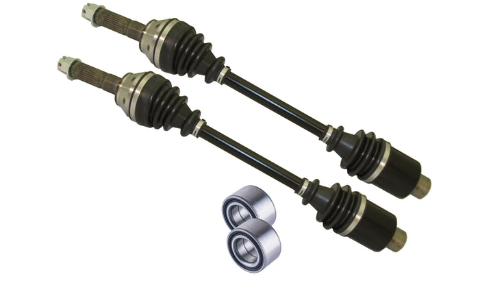 Polaris Ranger 6X6 700 800 Mid Axles and Wheel Bearing Set 2009 - 2017 - image 1