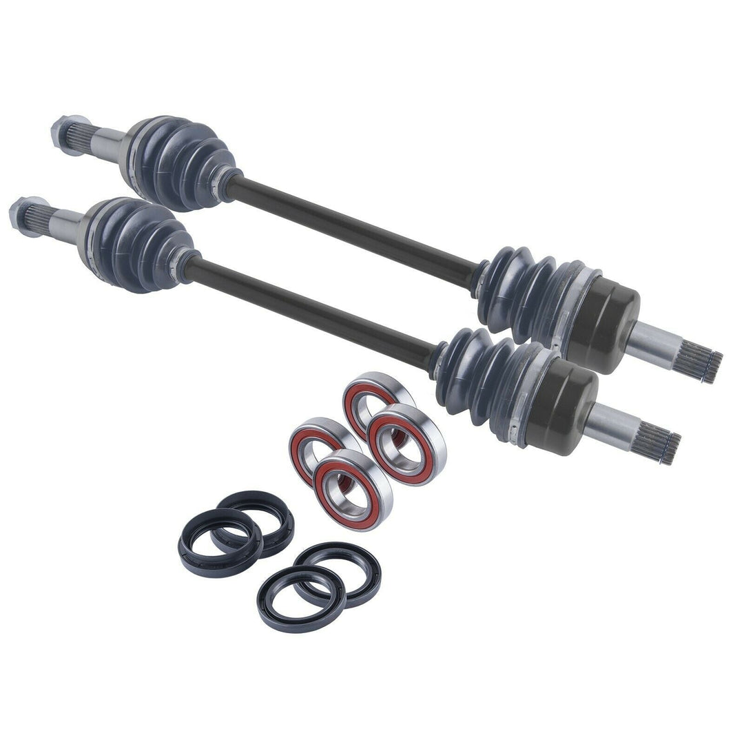 Yamaha Rhino Front Cv Axles Wheel Bearings & Seals Set 700