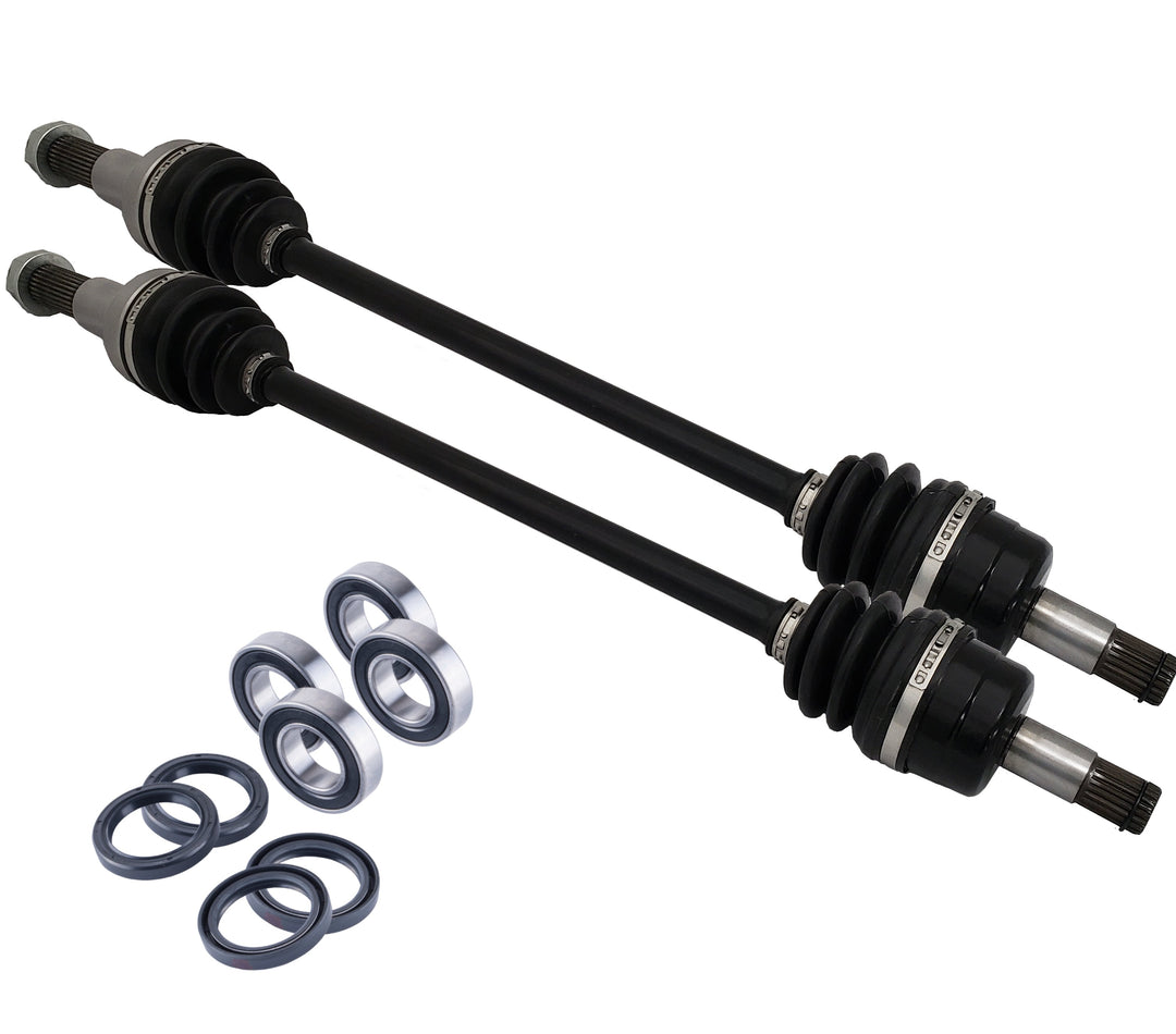 Yamaha Viking Wolverine Front Axles and Wheel Bearing Set 2014 - 2026 - image 1