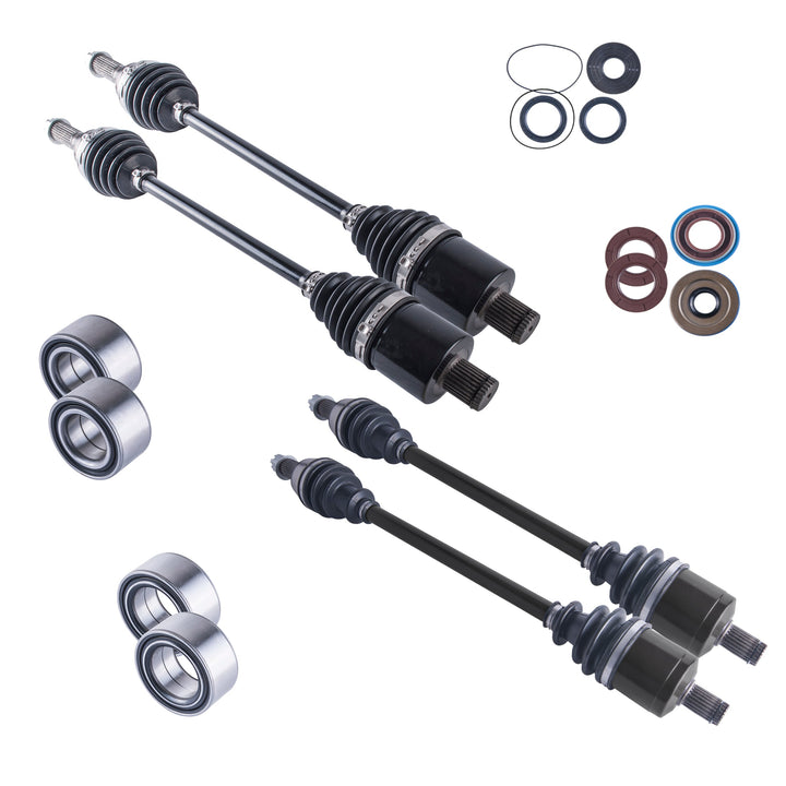 Polaris Ranger Complete Axles Wheel Bearings & Differential Seals Kit