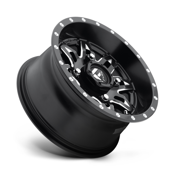 Fuel UTV Lethal Non Beadlock wheel-Matte Black Milled