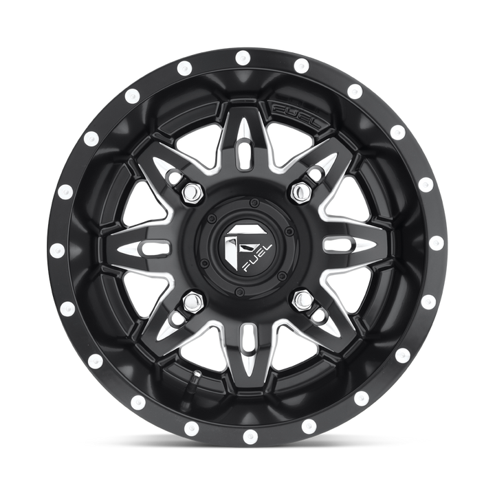 Fuel UTV Lethal Non Beadlock wheel-Matte Black Milled