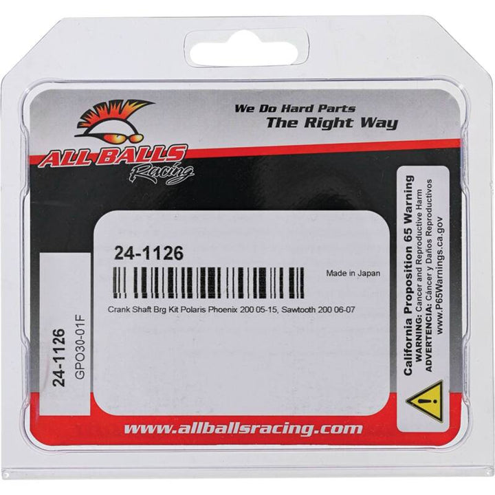 All Balls Racing Crank Bearing Kit