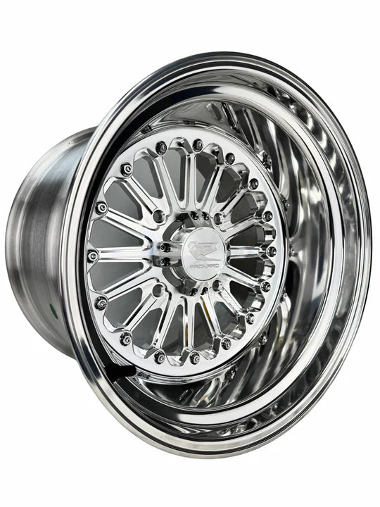 Element- FF Forged Polished Beadlock - Silver