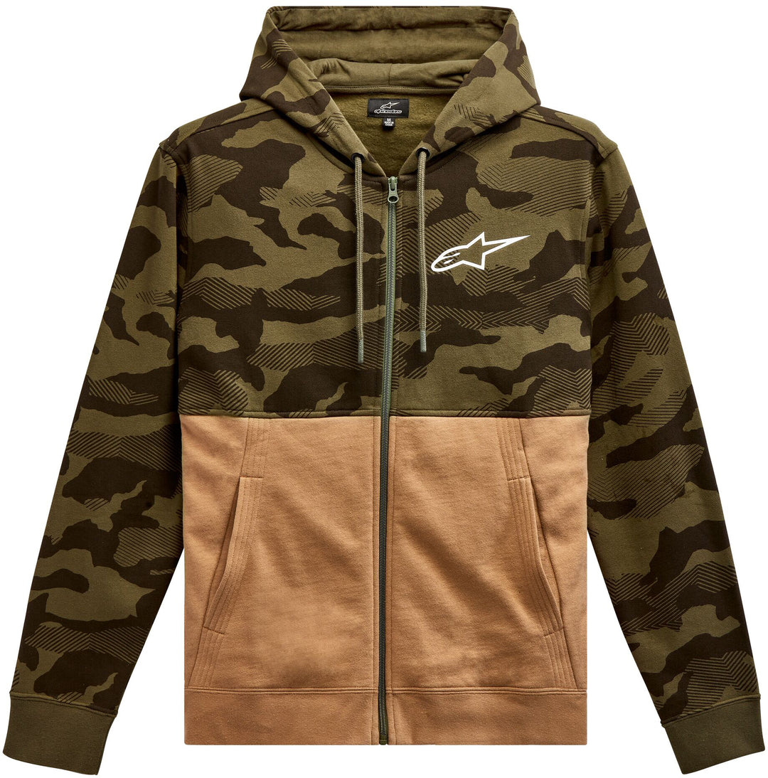 Camo Block Hoodie