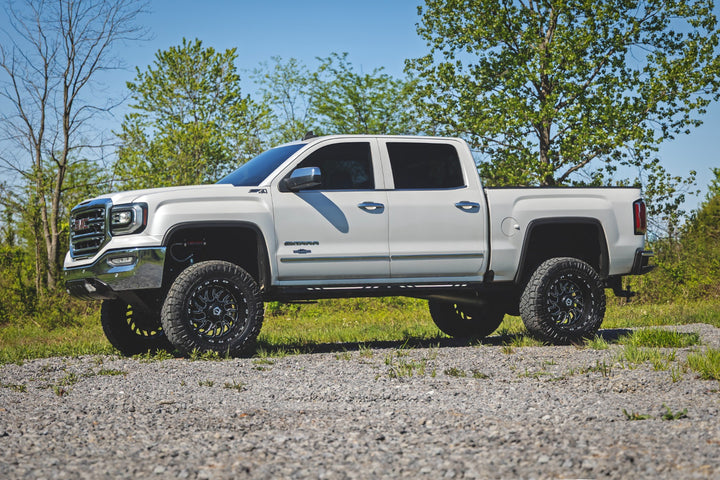 AC2 Running Boards-Amber/White | Crew Cab | Chevy/GMC 1500 (2007-2018)