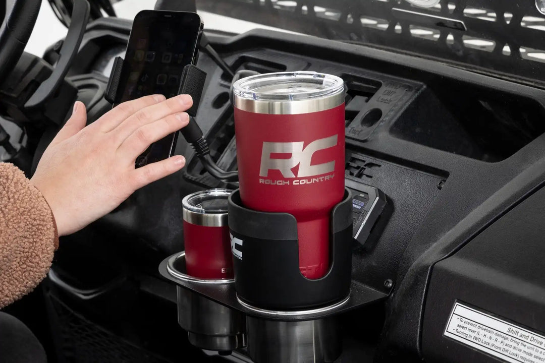 Rough Country 2 in 1 Expanding Cup and Phone Holder