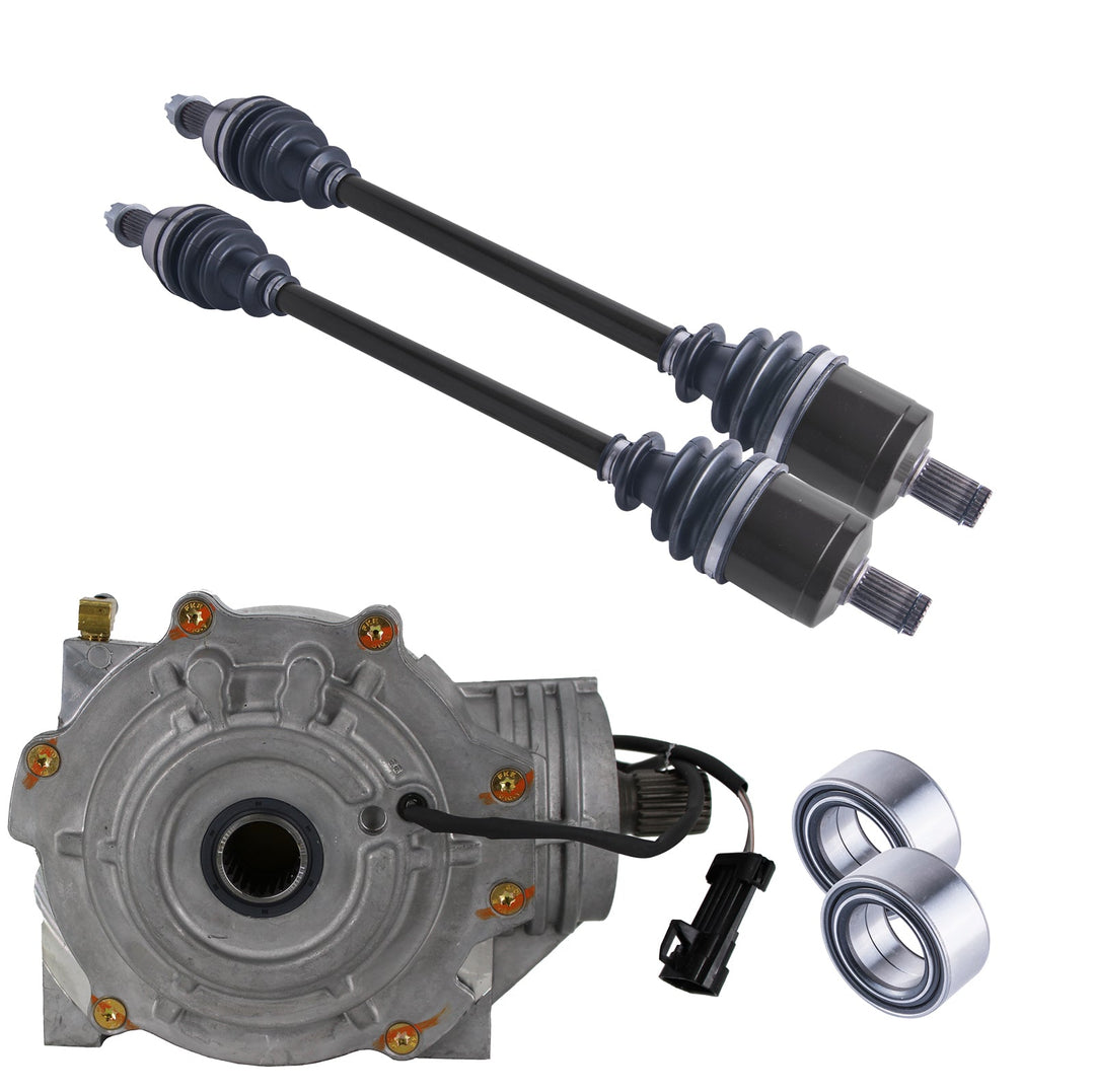 Polaris ATV / UTV Front Differential Axles & Wheel Bearings Bundle