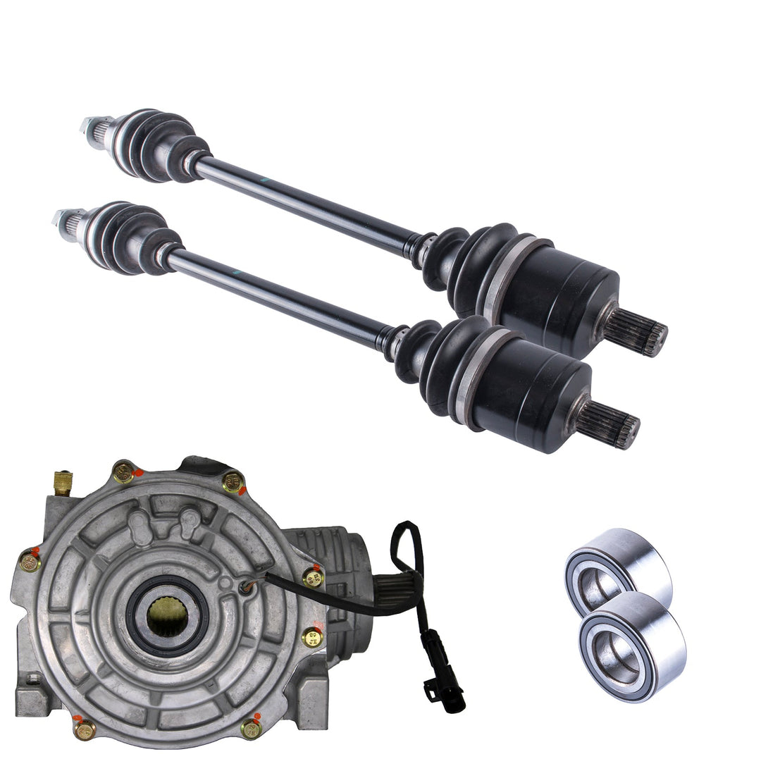 Polaris Ranger 900 1000 HL Front Differential Axles & Wheel Bearings Bundle