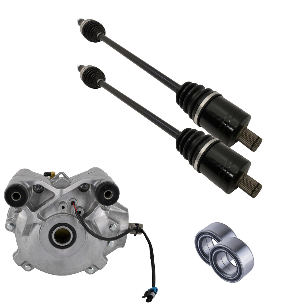 Polaris UTV Front Differential Axles & Wheel Bearings Bundle 2022-2026