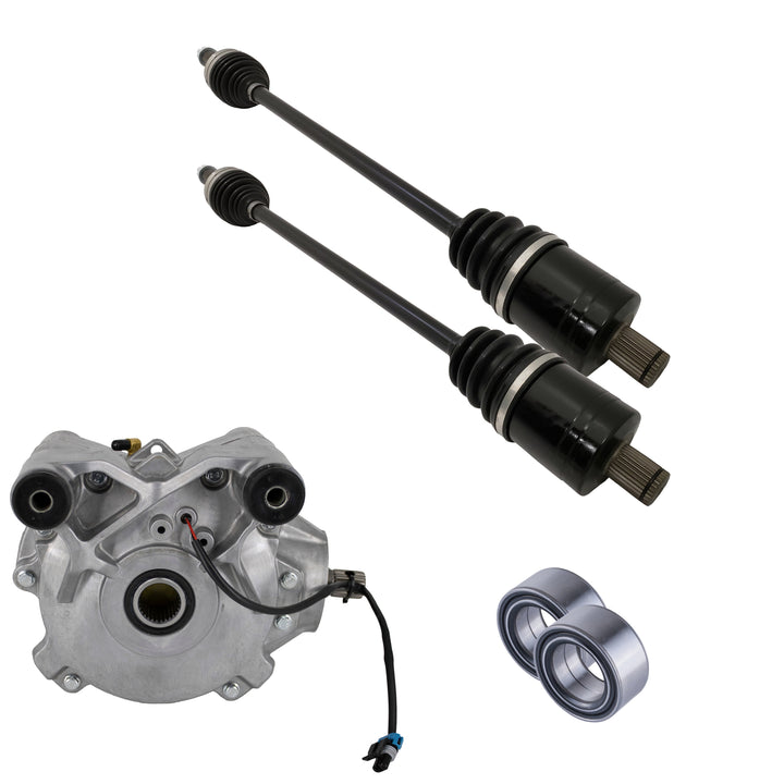Polaris UTV Front Differential Axles & Wheel Bearings Bundle 2022-2026