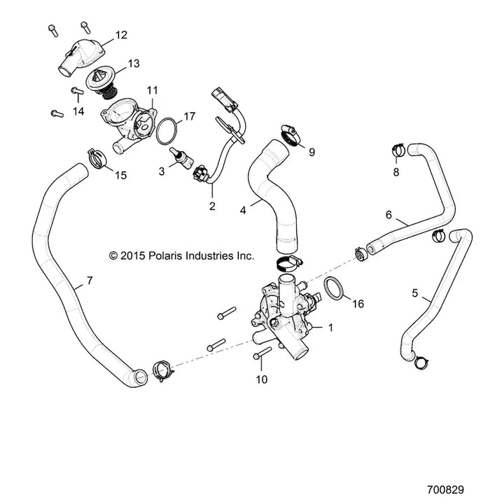 Waterpump Assembly, Part 1205014