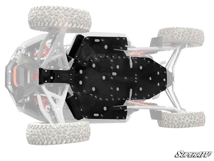 POLARIS RZR TURBO R FULL SKID PLATE