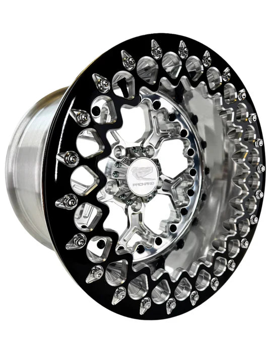 Pro 5 - FF Forged Polished Beadlock - Silver RZR Pro R 5x4.5
