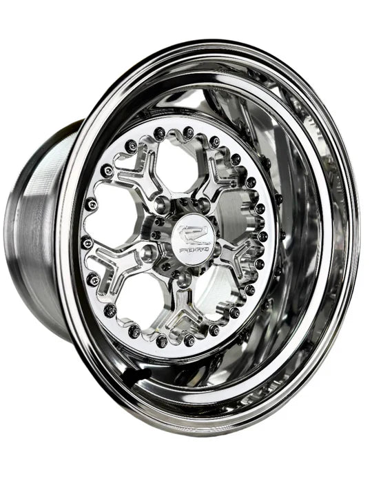 Pro 5 - FF Forged Polished Silver RZR PRO R 5X4.5