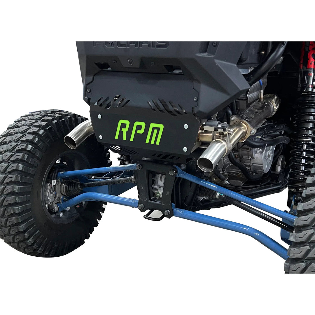 RPM RZR PRO XP & Turbo R/Pro S E-Valve Muffler - Dual Tip Captains Choice Exhaust - 2020-2026 PRO XP & TURBO R