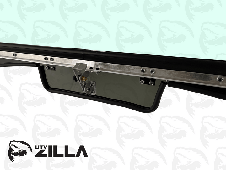 Vented Glass Windshield for Polaris RZR Trail with wiper