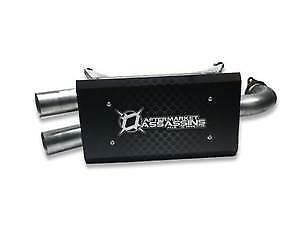 AA Stainless Slip-On Exhaust for 2015-23 RZR XP 1000 & 2018-22 RS1
