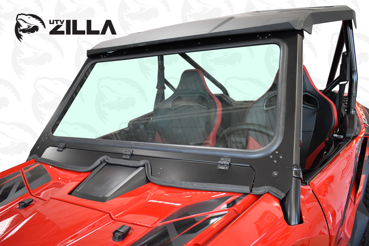 Vented Honda Talon Full Glass Windshield With Wiper