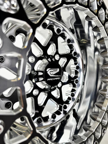 V2 Super Star - FF Forged Polished Beadlock - Gloss Black