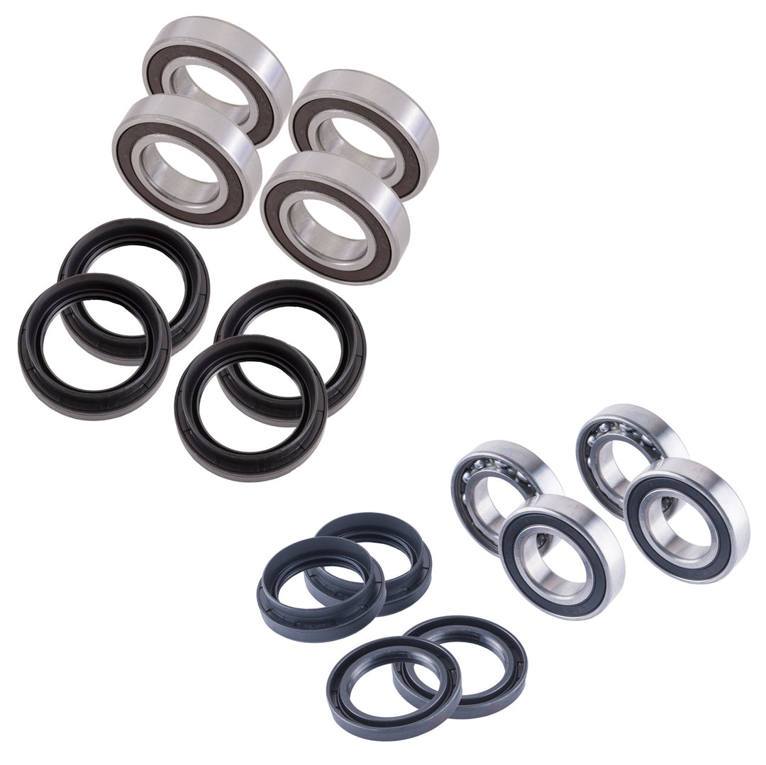 Yamaha Rhino Front & Rear Wheel Bearings & Seals Kit 450 / 660 / 700