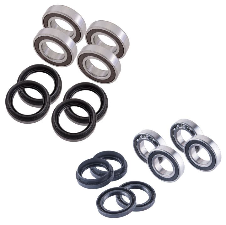 Yamaha Rhino Front & Rear Wheel Bearings & Seals Kit 450 / 660 / 700