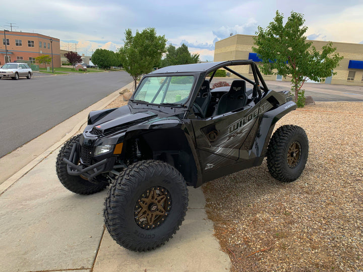 Wildcat XX Vented Glass Windshield with Wipers