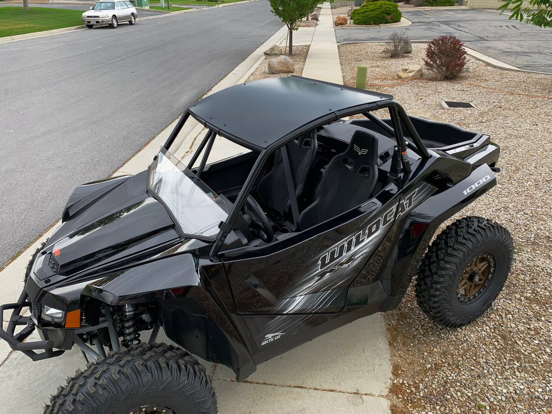 Wildcat XX Aluminum Roof (BLACK)