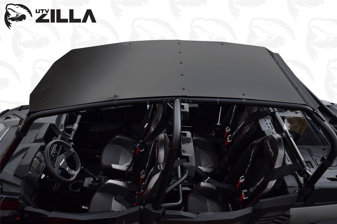 Black Aluminum Roof for RZR 4 Turbo S