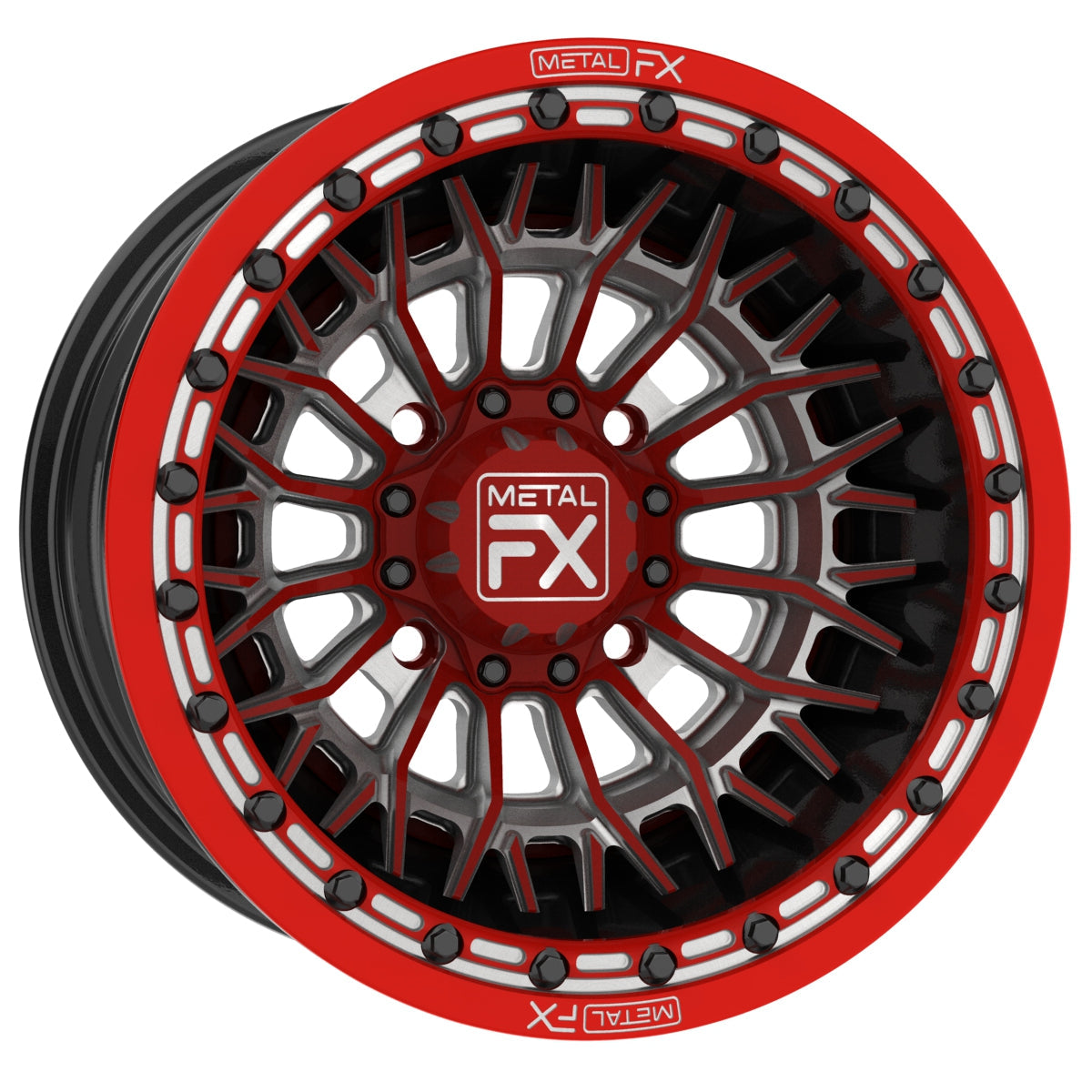 Falcon - Forged 3-Piece - Beadlock - Custom | Metal FX Offroad