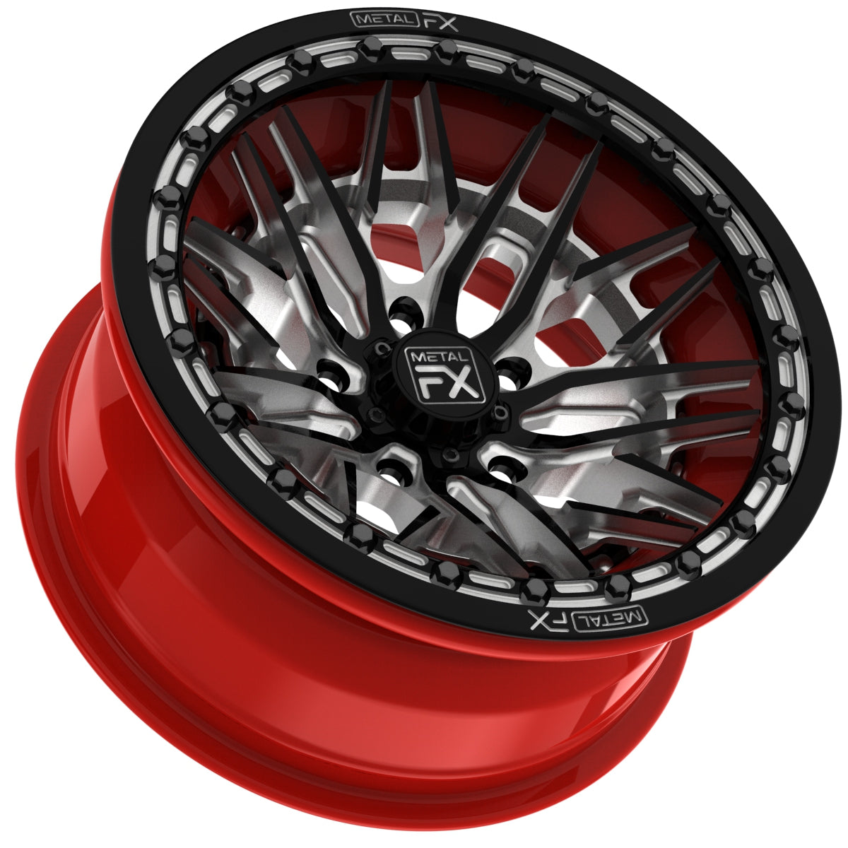 Falcon R - Forged 3-Piece - Beadlock - Custom | Metal FX Offroad