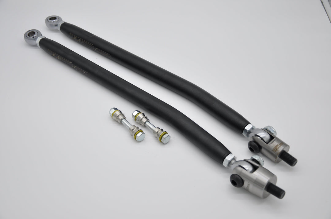 Heavy Duty Tie Rods, Rod Ends, Clevises, and Straight King Pins for Polaris General with SATV +10" Lift