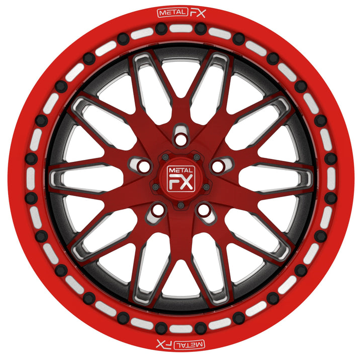 best 17" reaper r, forged 3-piece, beadlock, custom at metal fx offroad