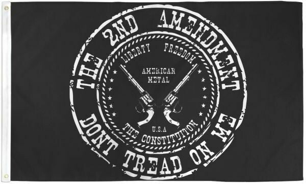 2ND AMENDMENT 3X5 FLAG