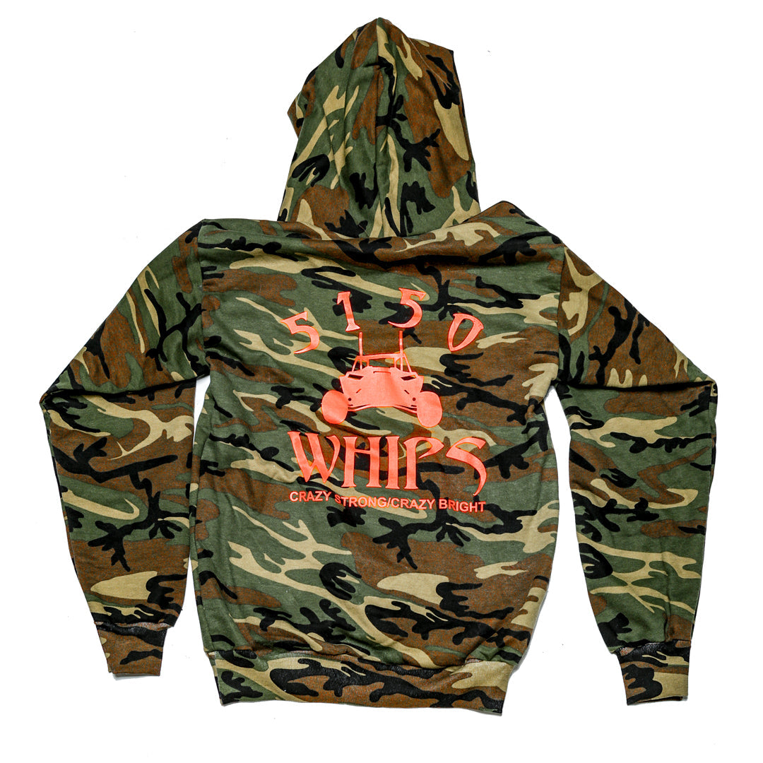 5150 Whips Camouflage Hoodie