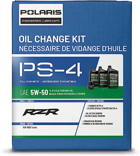 Polaris Off Road Full Synthetic Oil Change Kit