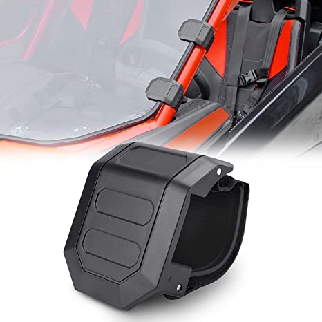 UTV Windshield Mount Clamps Adjustable Straps Kit Compatible with Polaris Ranger RZR, Can Am Commander Defender, YXZ Viking Rhino, Kawasaki Teryx Windshield Part