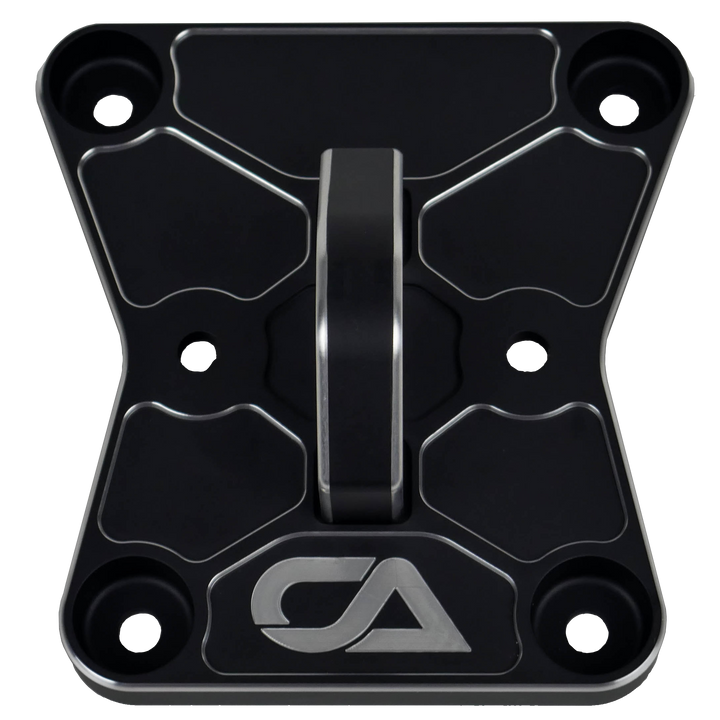 CA Tech Pull Plate  3D scanned for perfect fitment and machined from 6061 aluminum with a finished thickness of 1" for maximum durability, the new 2022 Can-Am X3 pull plate is easy to install and built to last a lifetime.   OEM color matching ensures all CA Tech parts will pair perfectly with your build. 