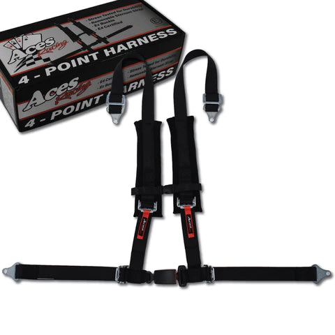 ACES RACING 4 POINT HARNESS WITH EZ-BUCKLE