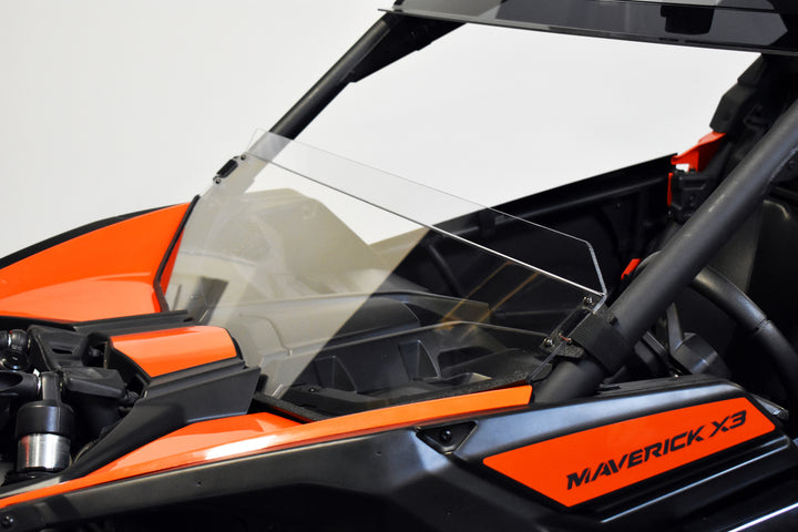 Can Am Maverick X3 Half Windshield Clear