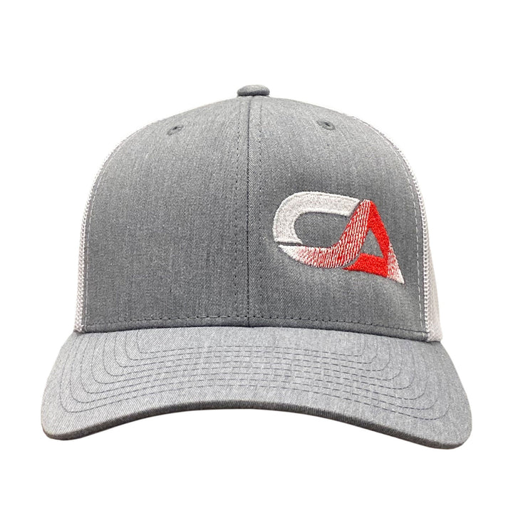 CA Tech USA Logo Hat Gray / White