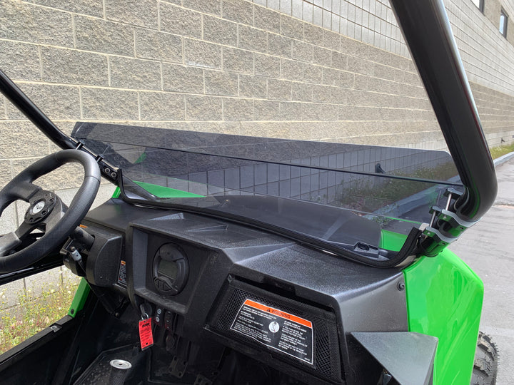 Wildcat Trail/Sport 700 TINTED Half Windshield with Billet Mounts