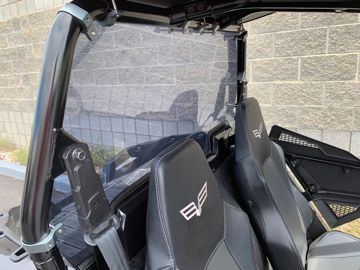 Wildcat Trail/Sport 700 TINTED Rear Windshield with Billet Mounts