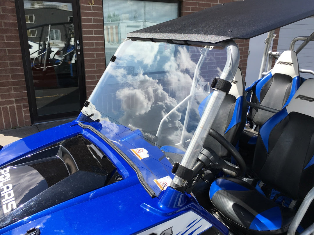 Full Polycarbonate Windshield with Quick Straps for RZR 570, 800, XP900 (upgrade options)