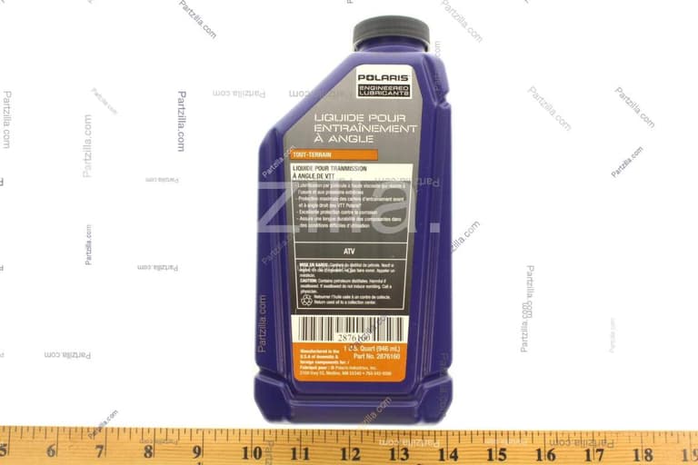 POLARIS OEM 2876160 ANGLE DRIVE FLUID 1 QUART