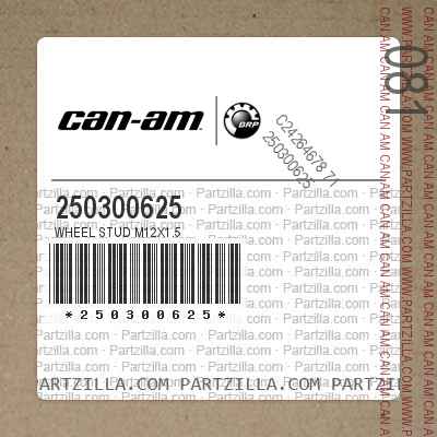 Can-Am OEM Wheel Stud M12-1.5 SET/4