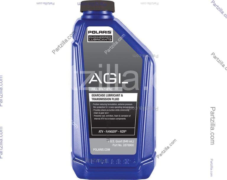 POLARIS OEM AGL SPECIALTY GEARCASE LUBRICANT, SYNTHETIC 1 QUART